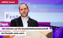 #MiSA - Event: «Wir können auf die Sozialarbeitswissenschaft als Disziplin stolz sein!»